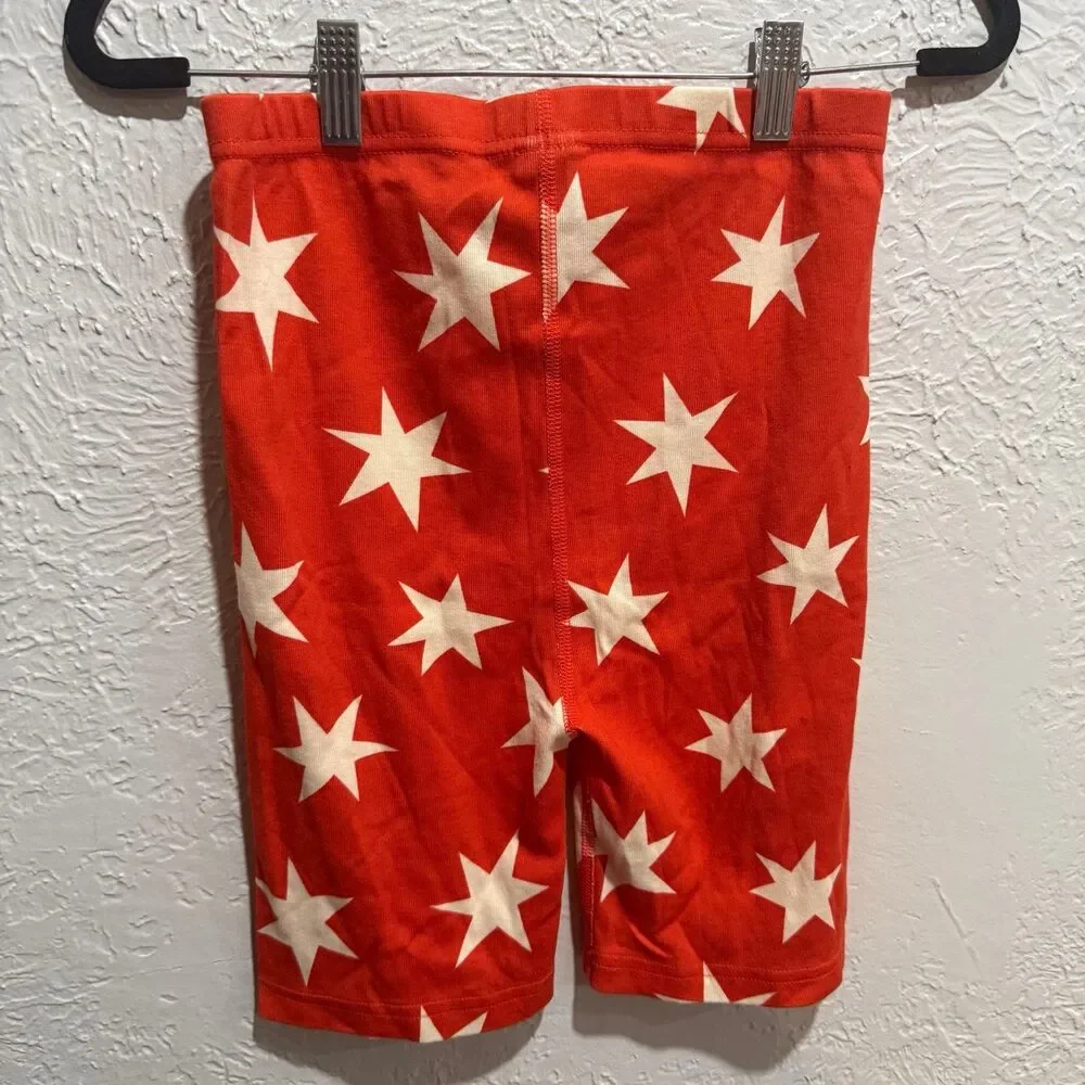 Hannah Anderson Orange with white stars pajama set size 14